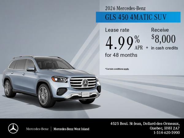 2026 GLS 450 4MATIC SUV