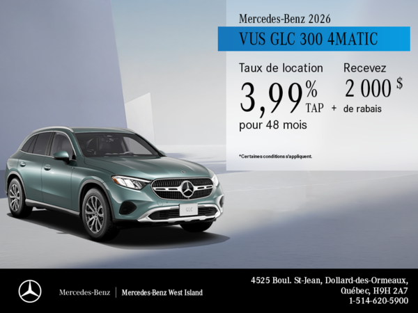 Mercedes-Benz GLC 2026.