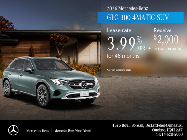 2026 Mercedes-Benz GLC