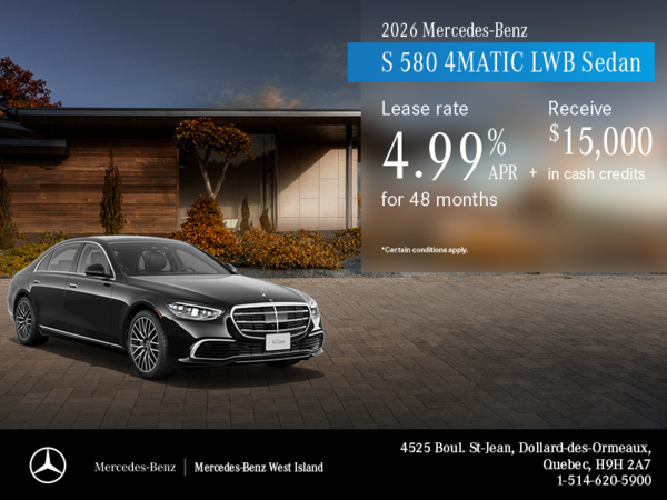2026 Mercedes-Benz S-Class Sedan