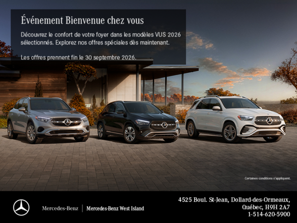 L'événement mensuel de Mercedes-Benz.
