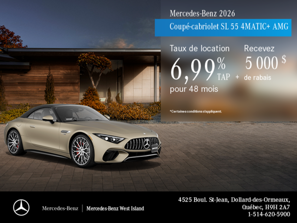 Mercedes-Benz SL 2026.