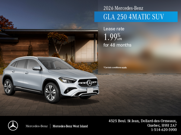 2026 Mercedes-Benz GLA