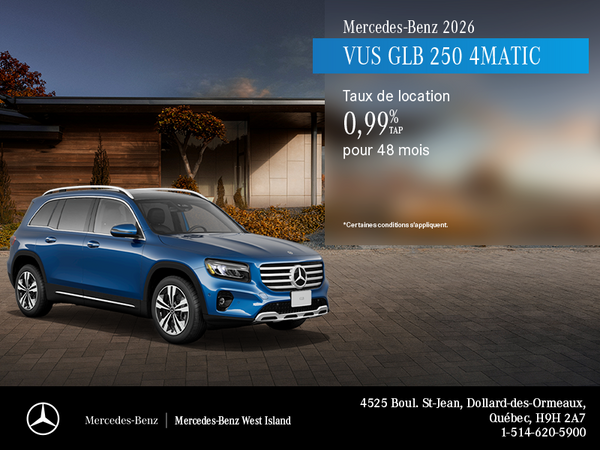 Mercedes-Benz GLB 2026.