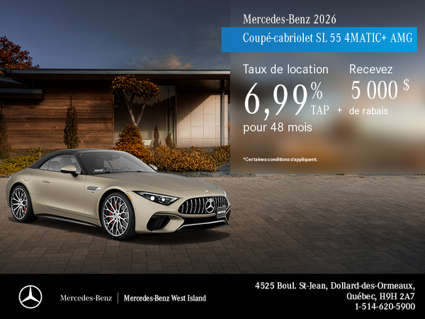 Mercedes-Benz SL 2026.