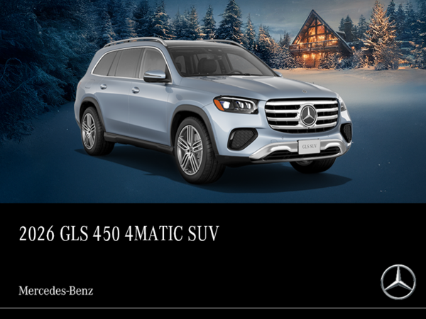 2026 GLS 450 4Matic SUV<br>- 48-month Lease at 6.49%*<br>- up to 1% Loyalty Rate Reduction^<br>