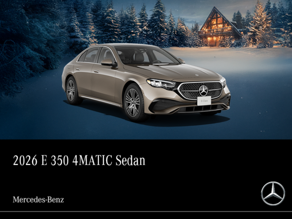 2026 E 350 4Matic Sedan<br>- 48-month Lease at 6.49%*<br>- up to 1% Loyalty Rate Reduction^<br>
