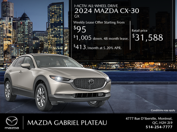 Get the 2024 Mazda CX-30