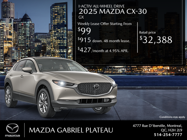 Get the 2025 Mazda CX-30