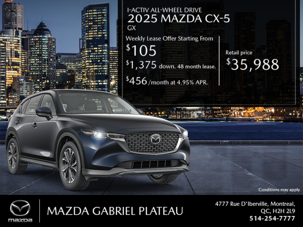 Get the 2025 Mazda CX-5