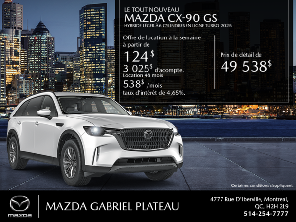 Procurez-vous le Mazda Cx-90 Mhev 2025