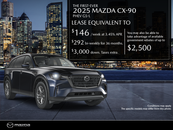 Get the 2025 Mazda CX-90 PHEV