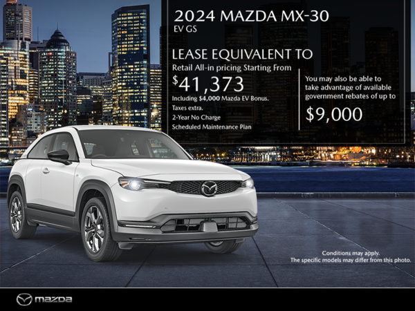 Get the 2024 Mazda MX-30 EV