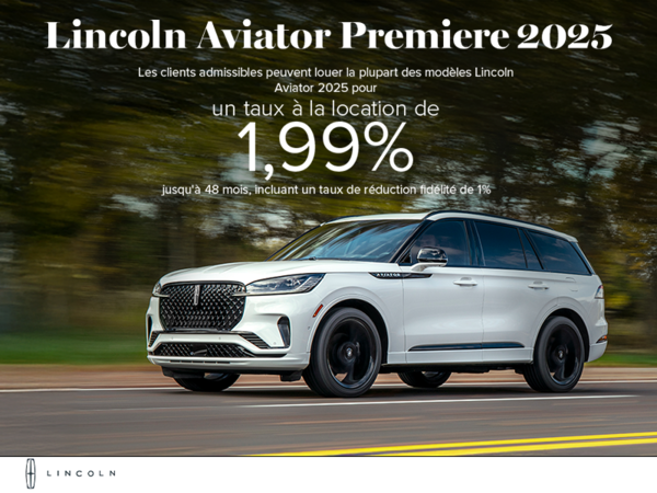 Le Lincoln Aviator 2025 !