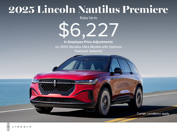 The 2025 Lincoln Nautilus!