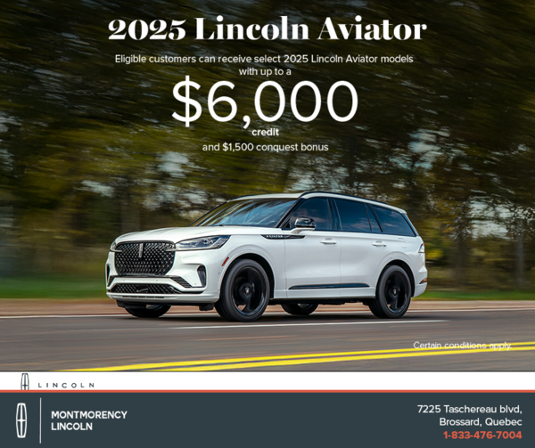 The 2025 Lincoln Aviator!