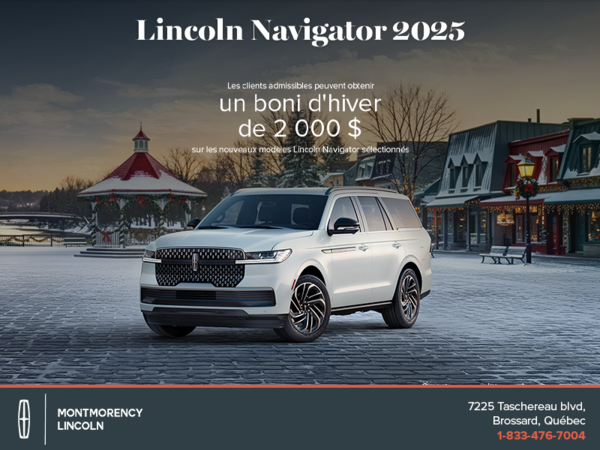 Le Lincoln Navigator 2025 !