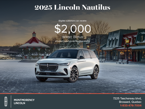 The 2025 Lincoln Nautilus!