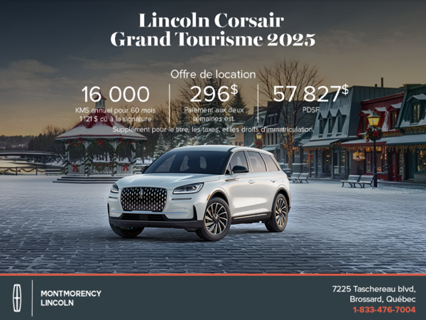 Le Lincoln Corsair 2025!