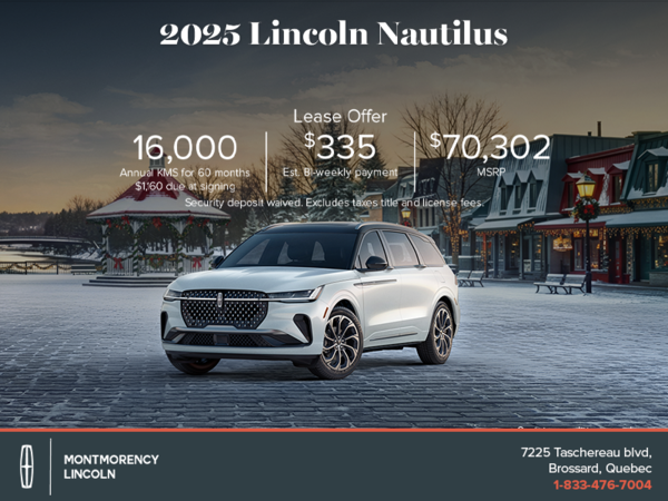 The 2025 Lincoln Nautilus!