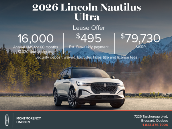 The 2026 Lincoln Nautilus!
