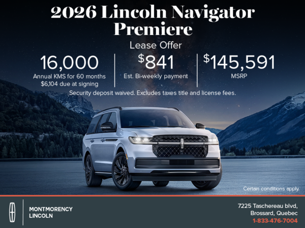 The 2026 Lincoln Navigator!