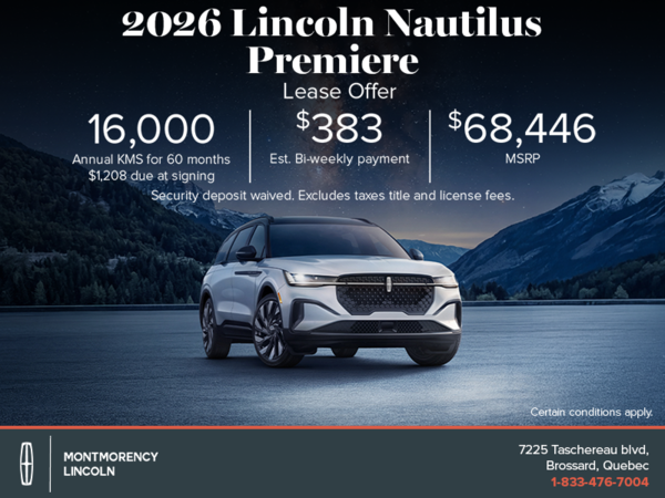 The 2026 Lincoln Nautilus!