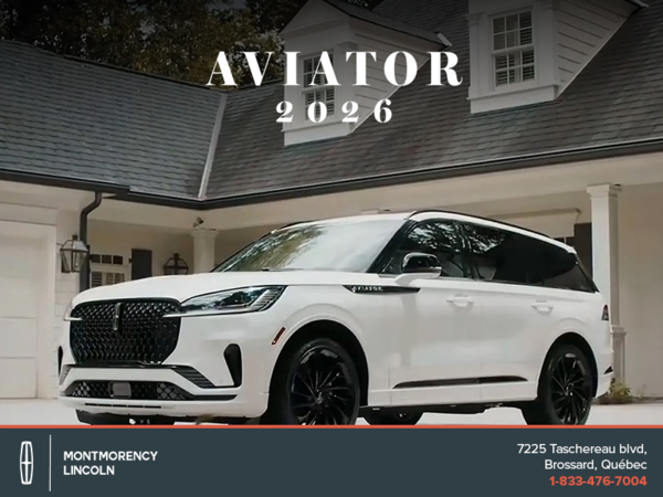 Lincoln Aviator 2026