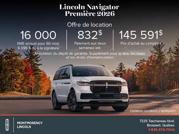 Lincoln Navigator 2026