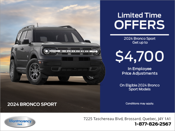 2024 Ford Bronco Sport!