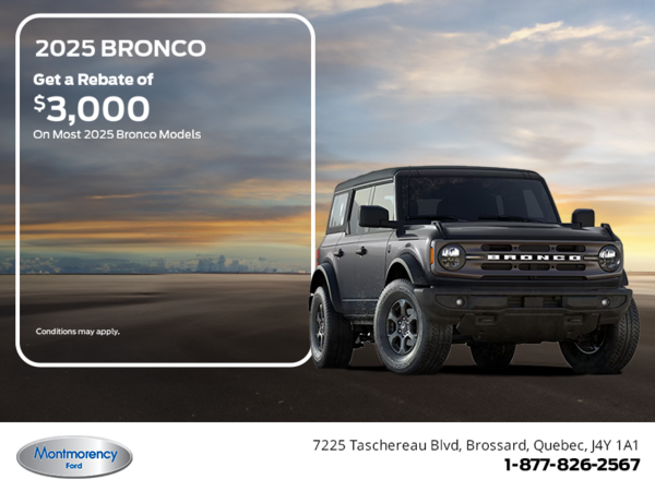 2025 Ford Bronco