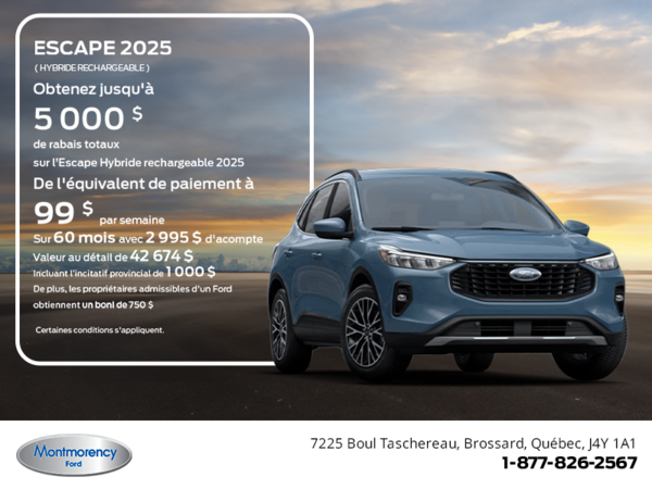 Ford Escape 2025