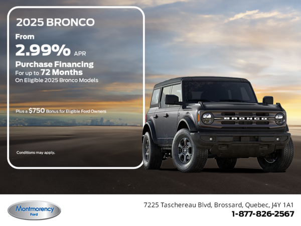 2025 Ford Bronco