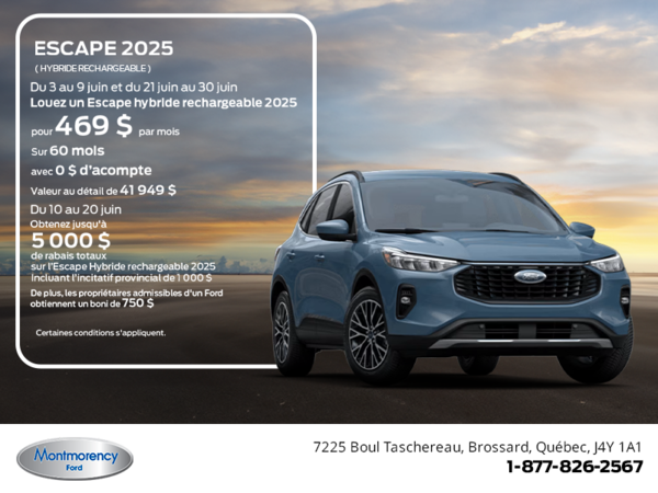 Ford Escape 2025