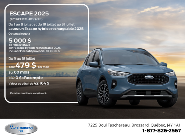 Ford Escape 2025