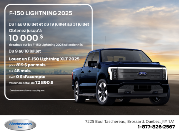 Ford F-150 Lightning 2025