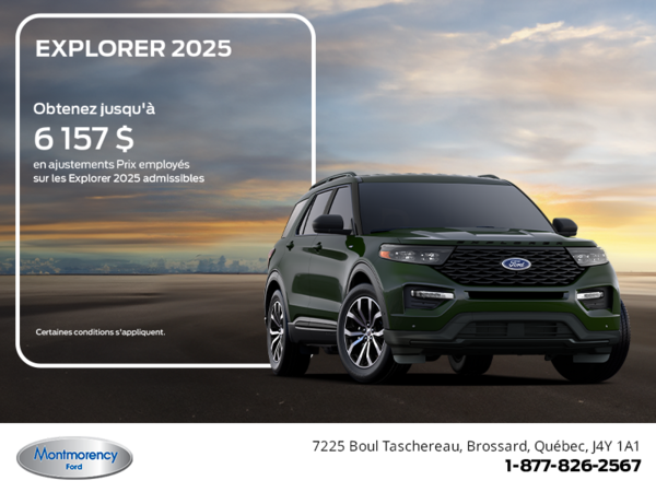 Ford Explorer 2025