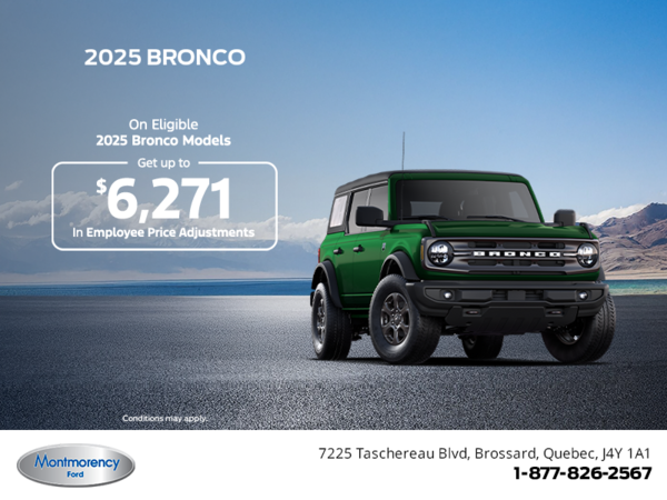 2025 Ford Bronco
