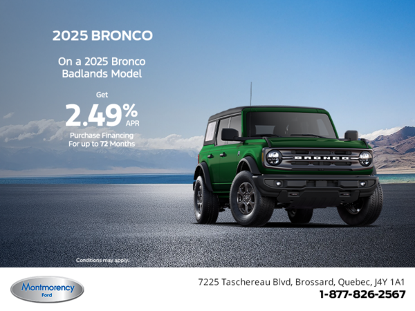 2025 Ford Bronco