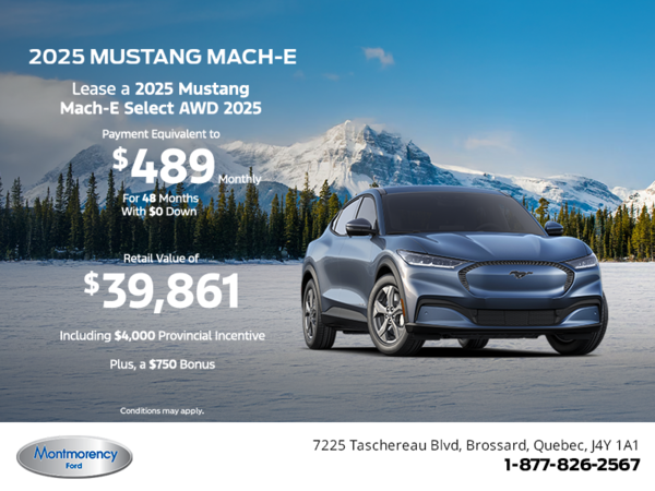 2025 Ford Mustang Mach-E