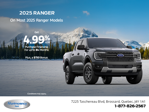 2025 Ford Ranger