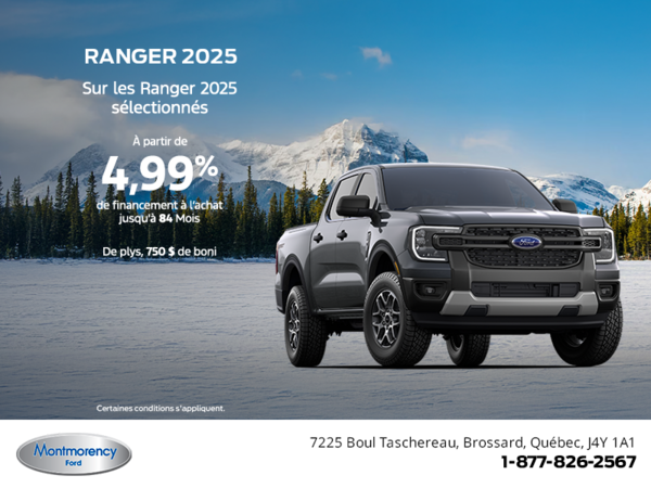 Ford Ranger 2025