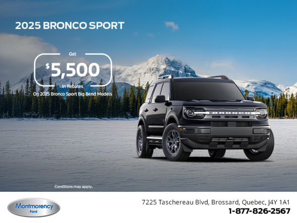 2025 Ford Bronco Sport