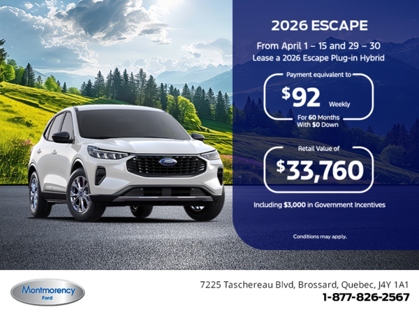 2026 Ford Escape Hybrid