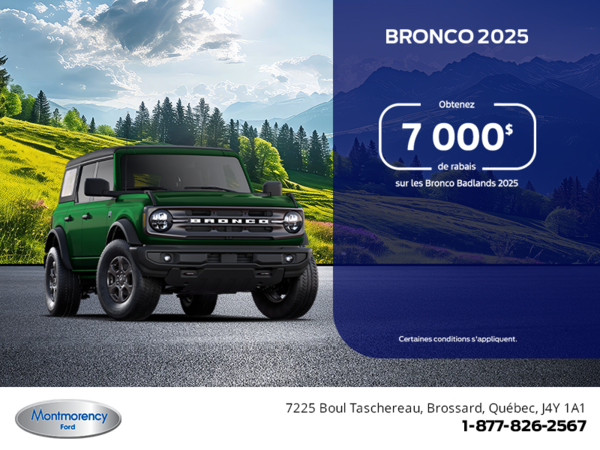 Ford Bronco 2025