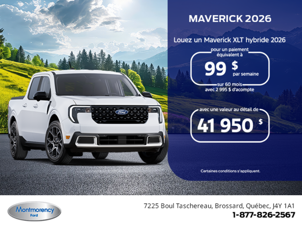 Ford Maverick Hybride 2026