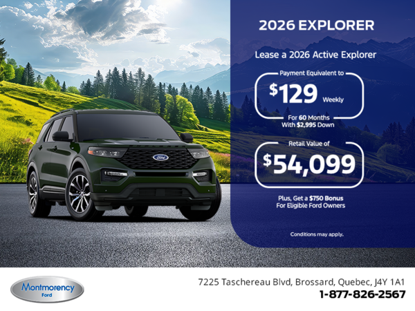 2026 Ford Explorer