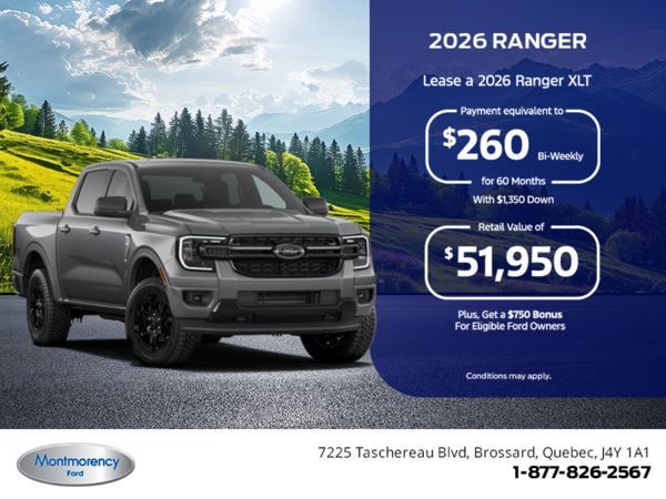 2026 Ford Ranger