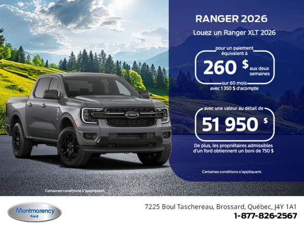 Ford Ranger 2026