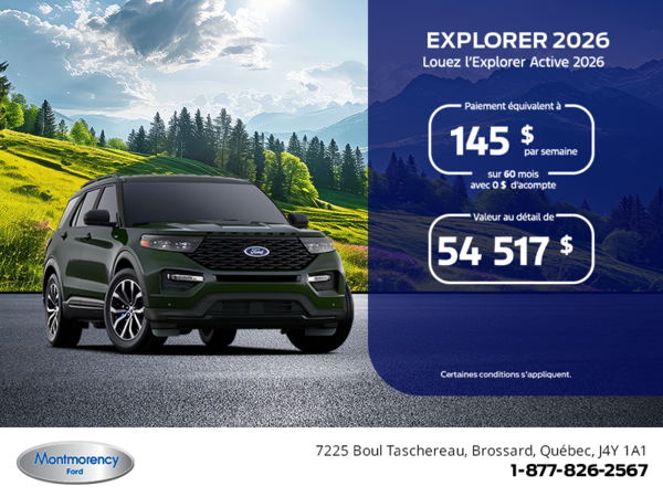 Ford Explorer 2026